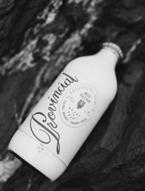 Bottled Egg Nog | Provincial Spirits | Summit Labels 